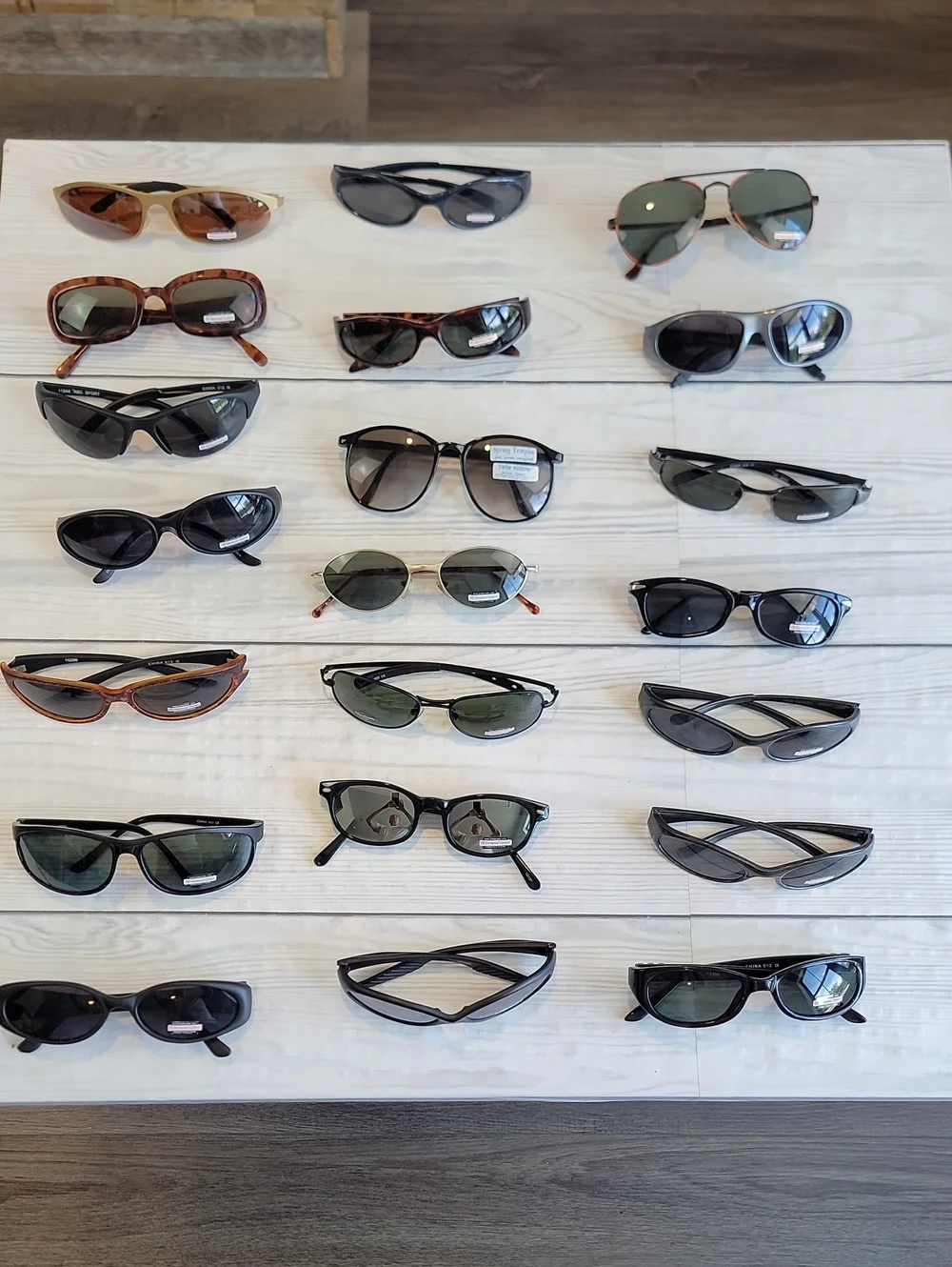 Sunglasses Lot Womens NWOT- Assorted Colors and Styles 21 Items